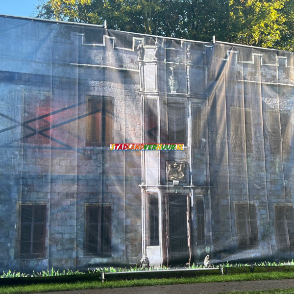 Kasteel decordoek 60,- p/week