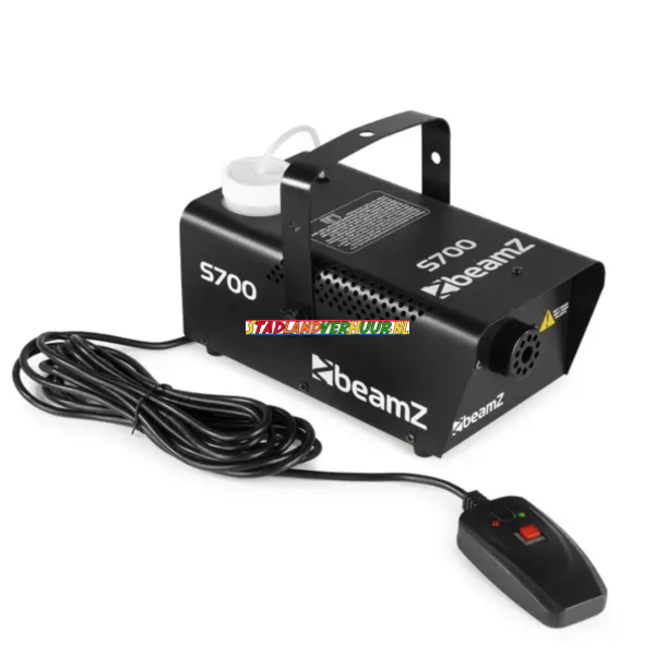 Rookmachine 700W 13,- p/weekend