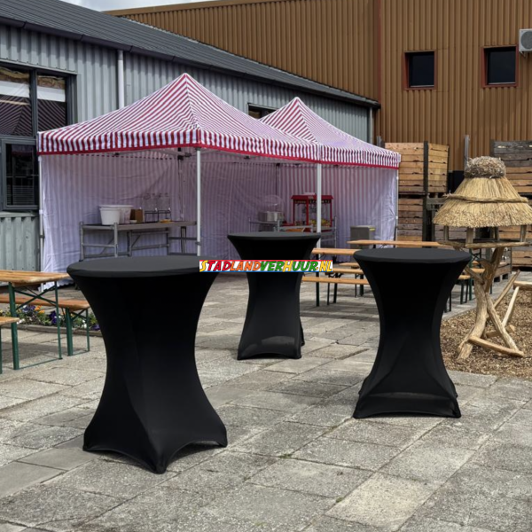 Partytent 3x3m 50 p/dag