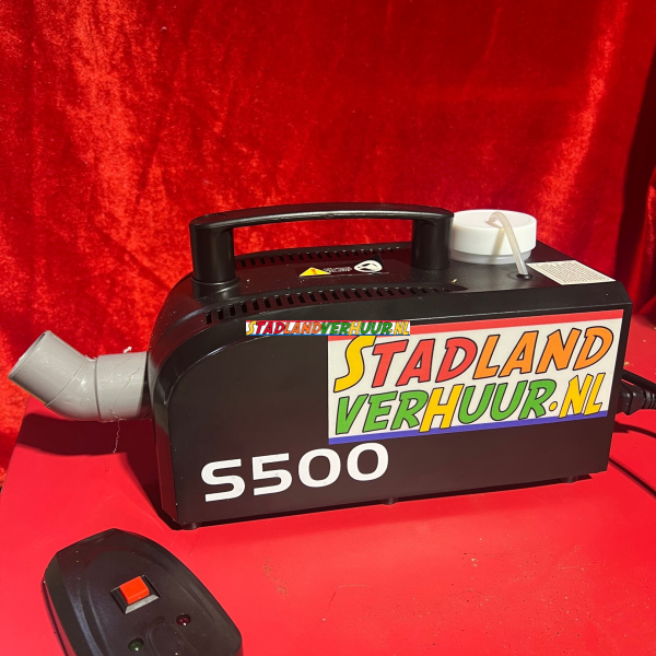 Rookmachine 500W 10,- p/weekend